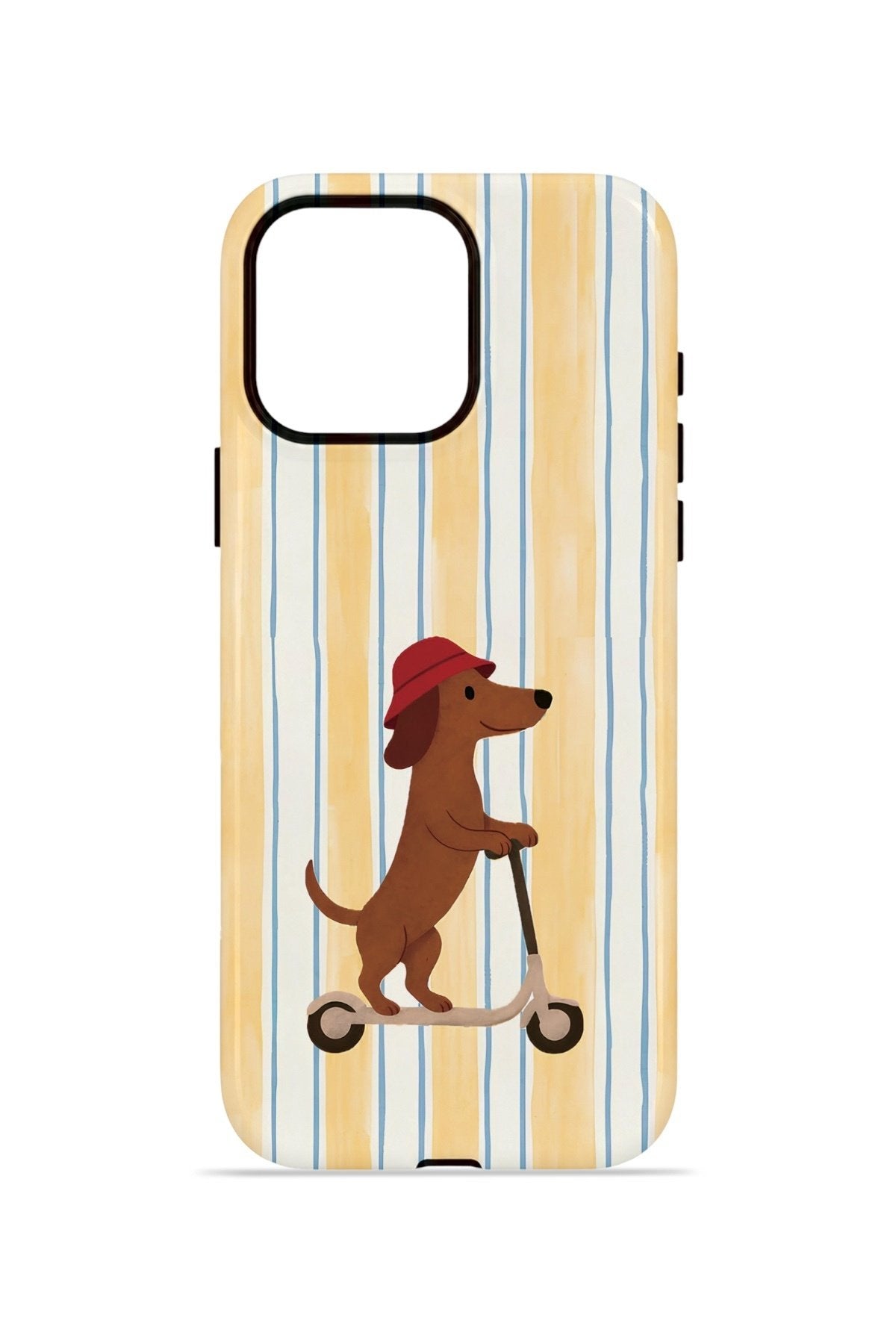 iPhone 15 Pro Vorian Çift Katmanlı MagSafe Kılıf Dachshund Riviera