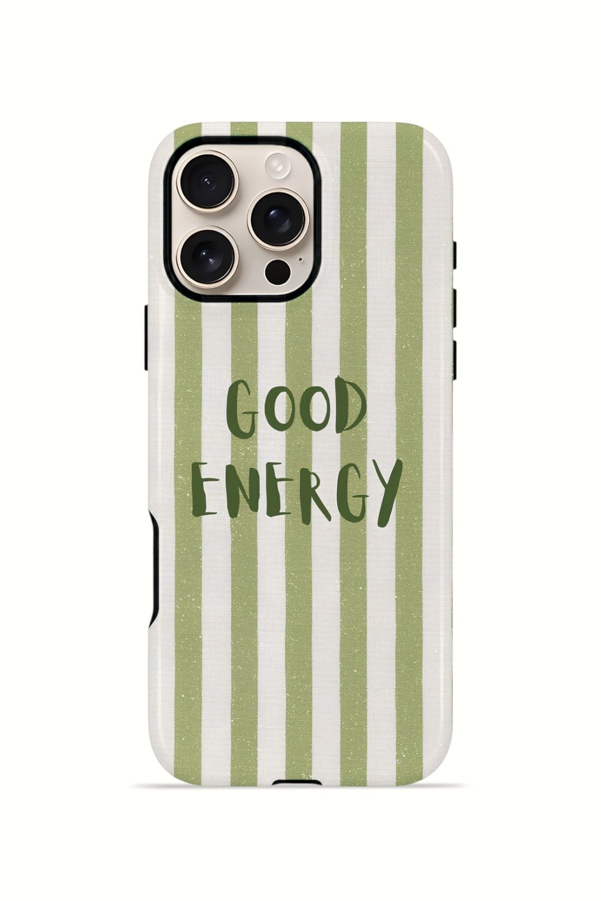 iPhone 16 Pro Vorian Çift Katmanlı Kılıf Good Energy Olive