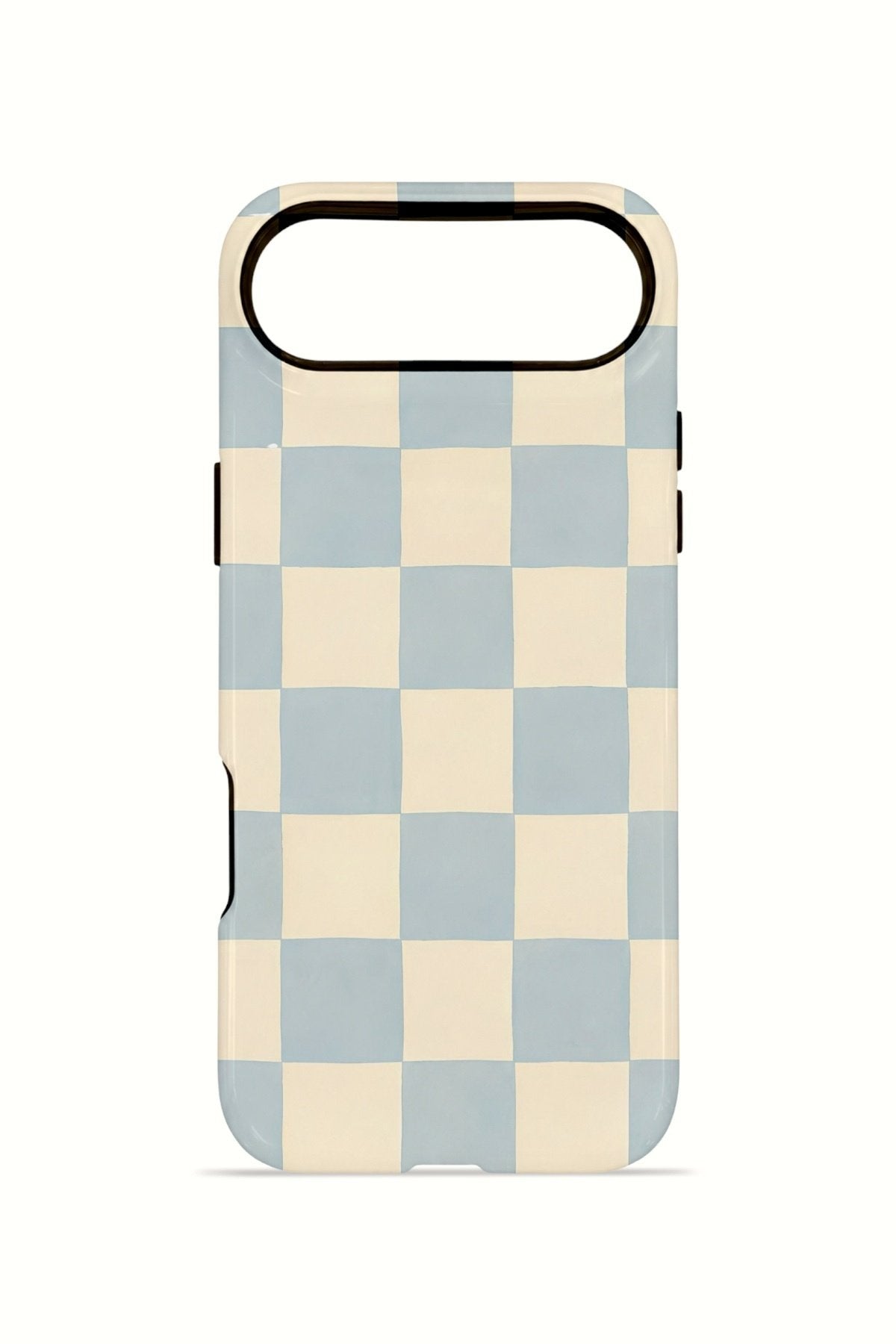 iPhone 17 Air Vorian Çift Katmanlı MagSafe Kılıf Powder Blue Checker