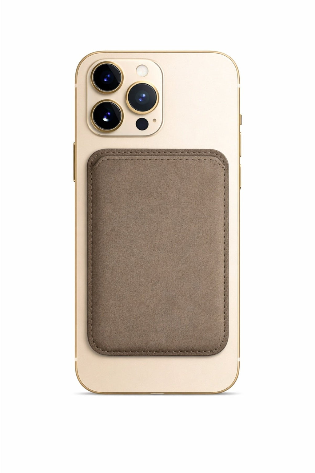 Aurevia Suede Beige (Bej) Magsafe Kartlık