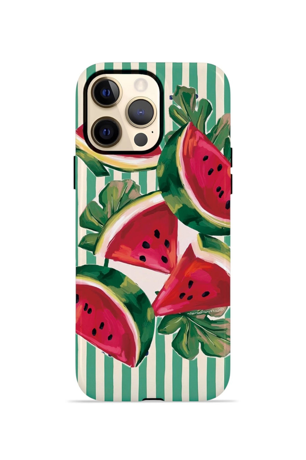 iPhone 12 Pro Vorian Çift Katmanlı Kılıf Watermelon Cabana