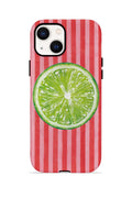 iPhone 13 Vorian Çift Katmanlı Kılıf Lime Slice Pop