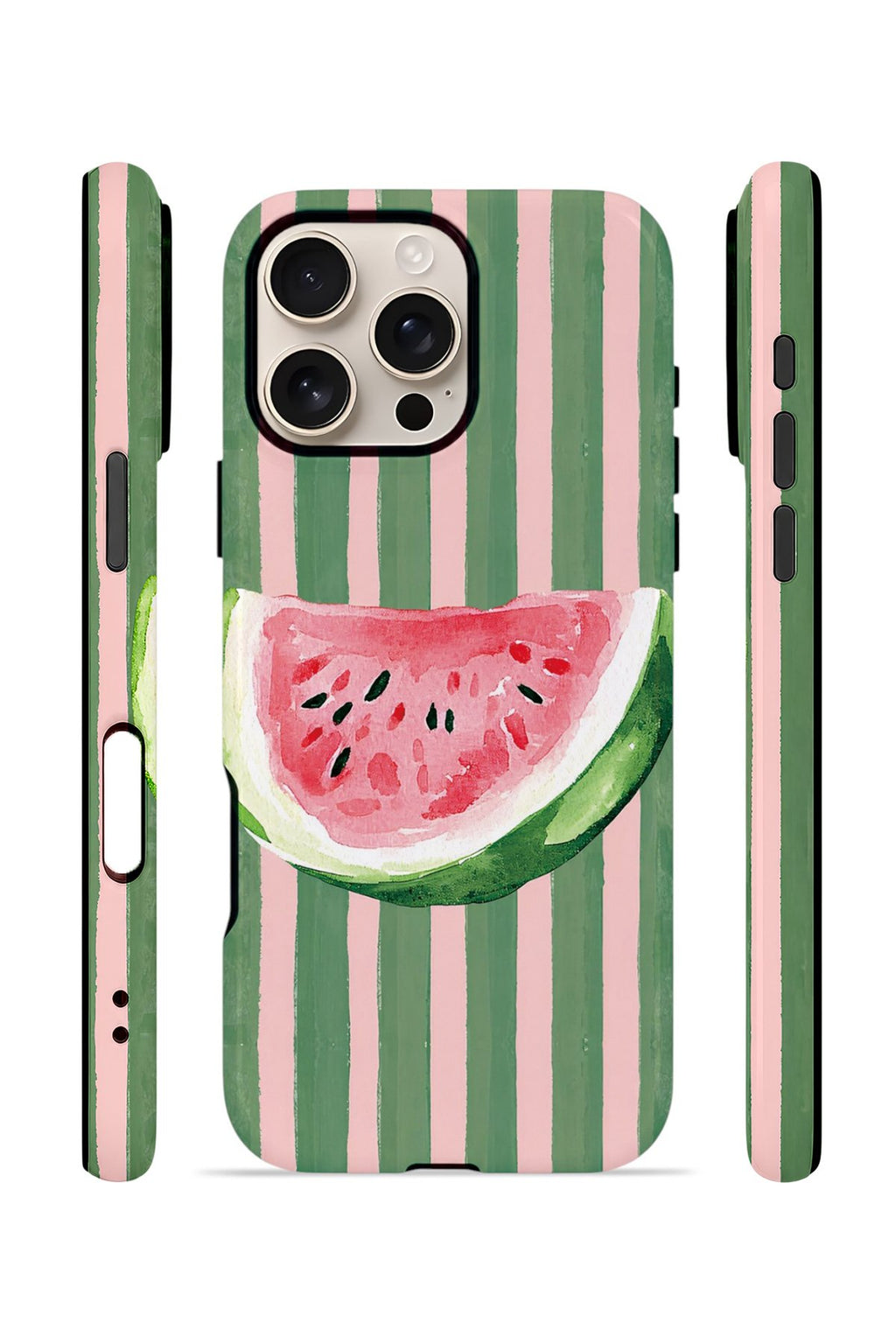 iPhone 16 Pro Vorian Çift Katmanlı Kılıf Watermelon Postcard