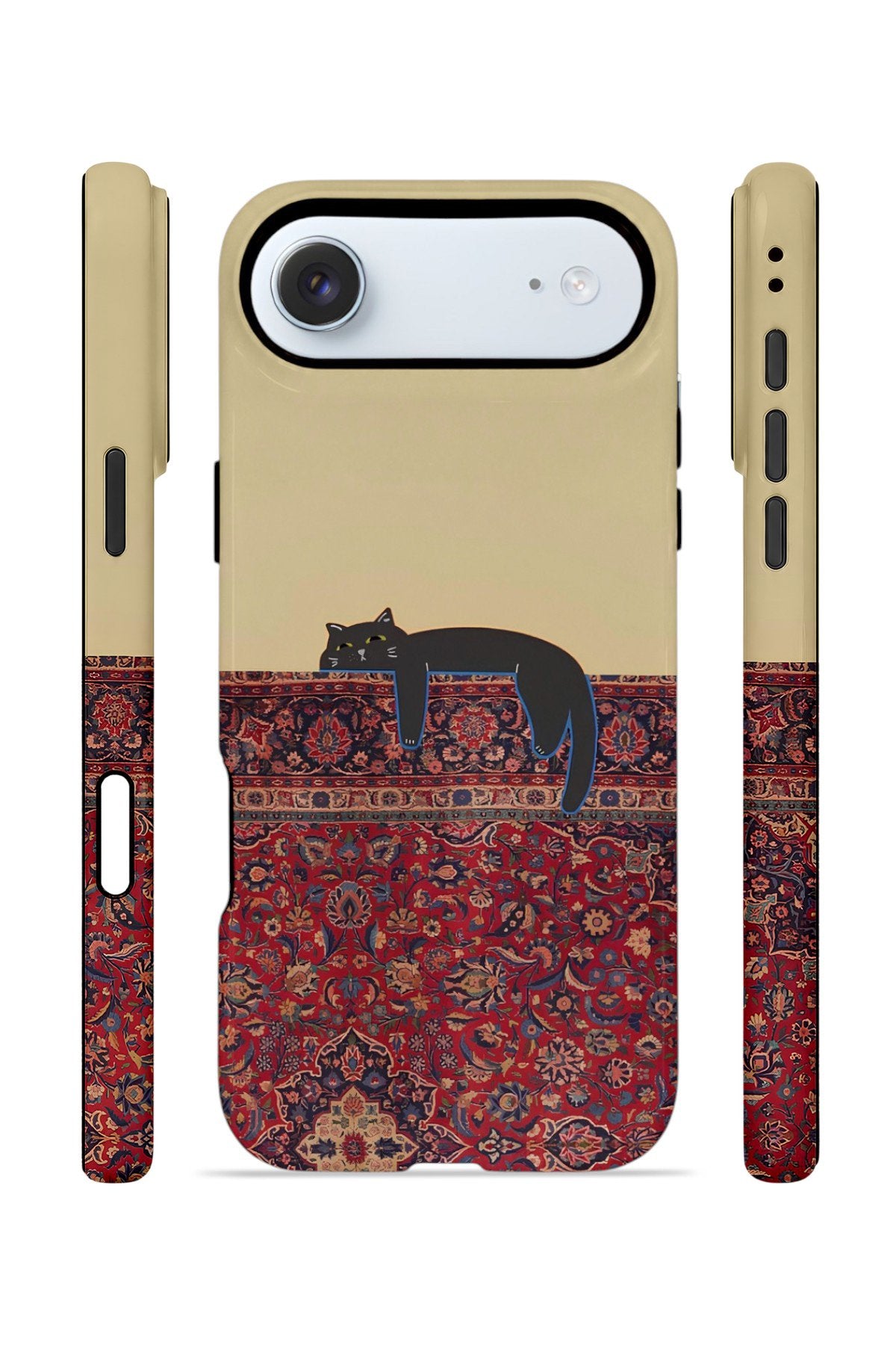 iPhone 17 Air Vorian Çift Katmanlı Kılıf Persian Cat Lounge