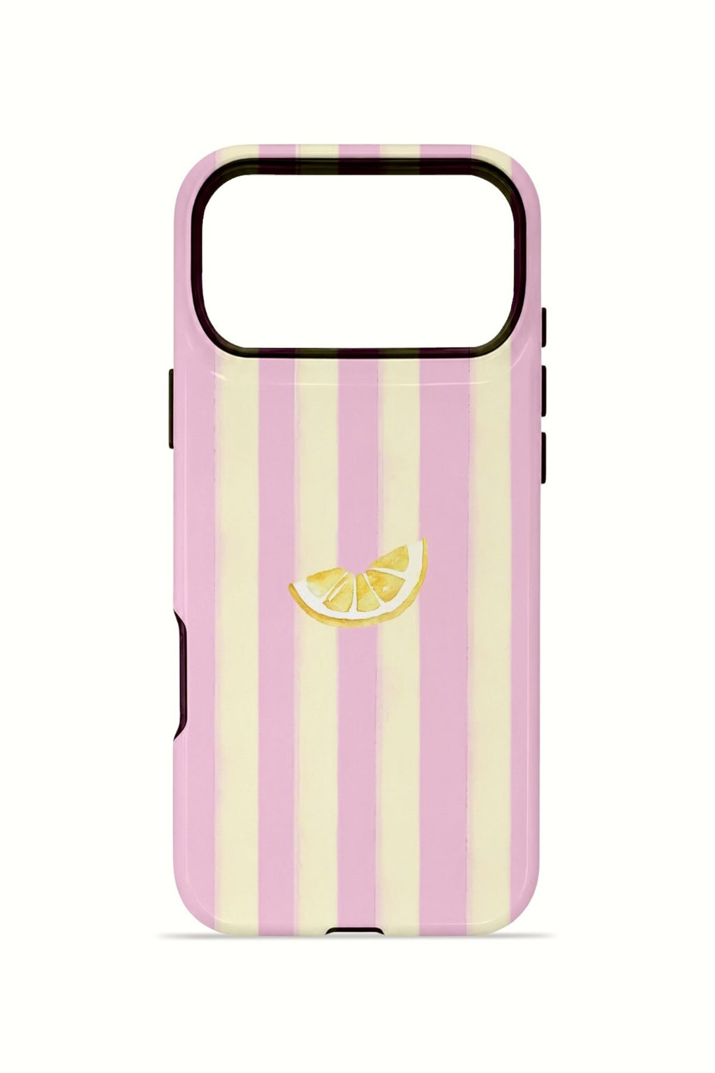 iPhone 17 Pro Vorian Çift Katmanlı Kılıf Lemon Charm Pink
