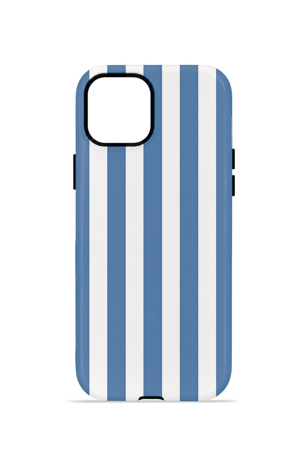 iPhone 13 Vorian Çift Katmanlı Kılıf Blue Marina Stripe