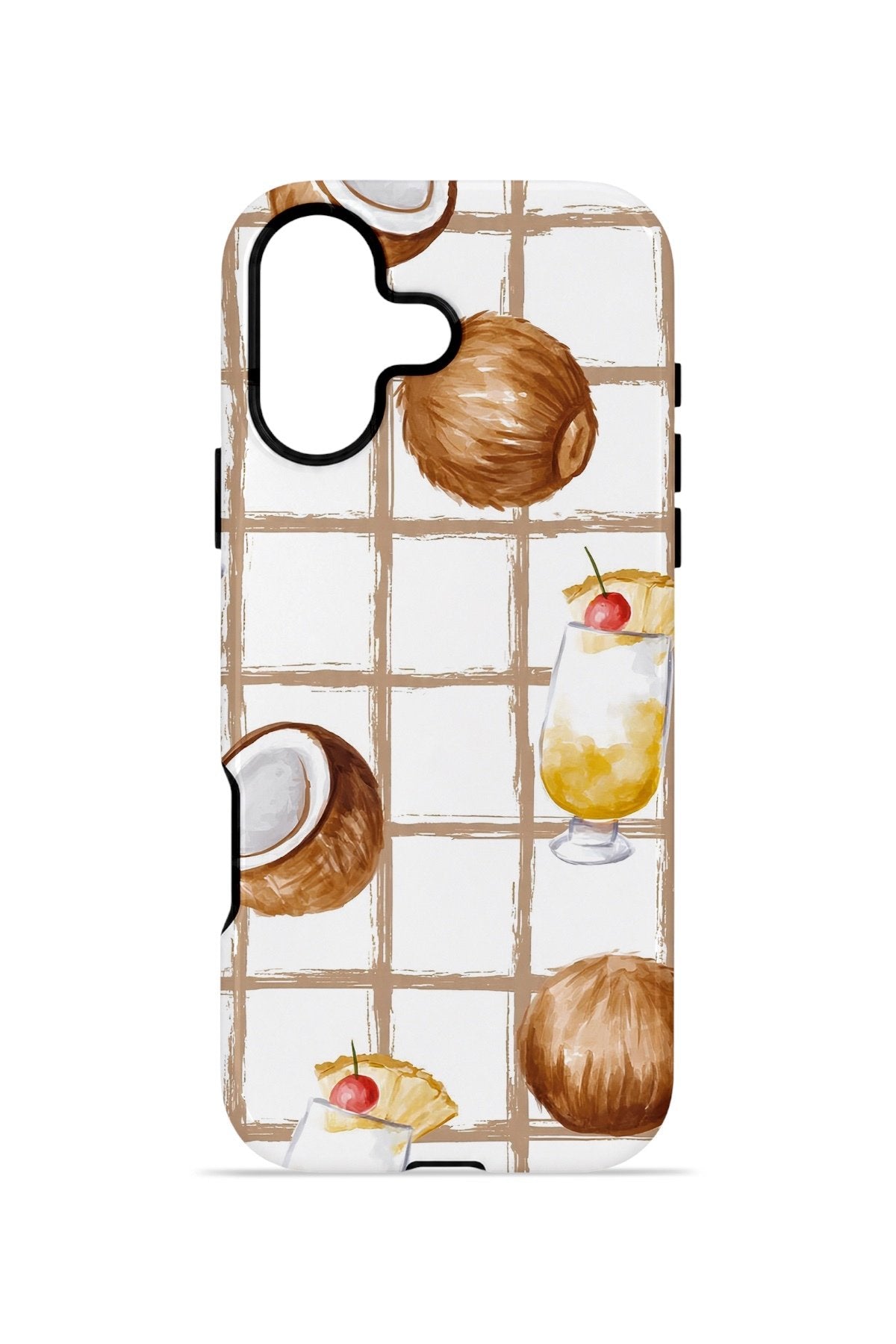 iPhone 16 Plus Vorian Çift Katmanlı Kılıf Coconut Cabana