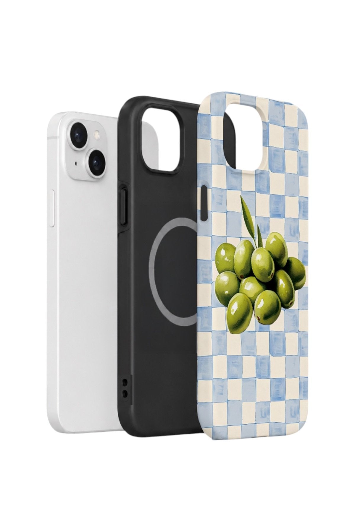 iPhone 13 Vorian Çift Katmanlı MagSafe Kılıf Olive Market Check