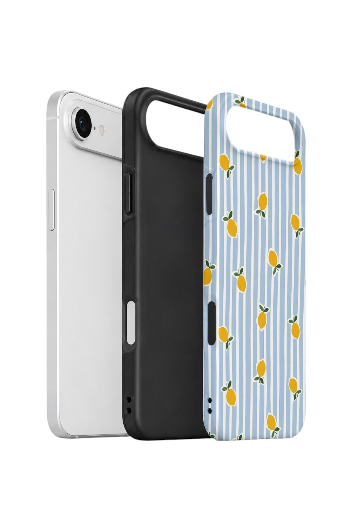 iPhone 17 Air Vorian Çift Katmanlı Kılıf Tiny Lemon Rain