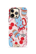 iPhone 12 Pro Vorian Çift Katmanlı MagSafe Kılıf Dolce Cherry Picnic