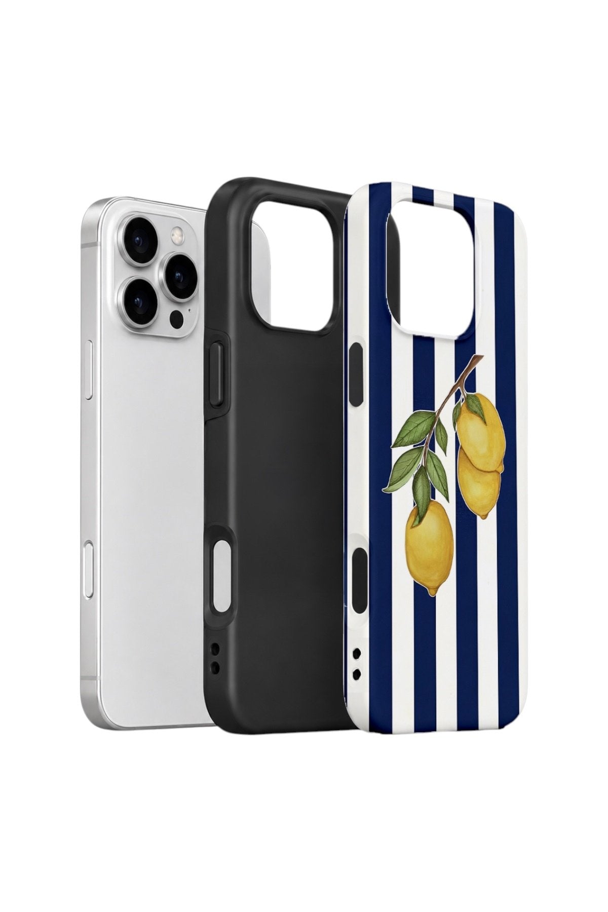 iPhone 16 Pro Vorian Çift Katmanlı Kılıf Amalfi Lemon Branch