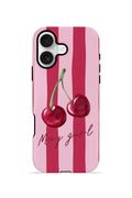 iPhone 17 Vorian Çift Katmanlı Kılıf Cherry Girl