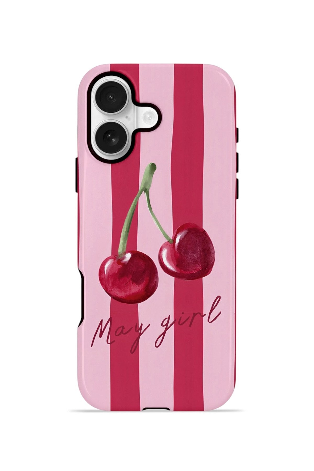 iPhone 17 Vorian Çift Katmanlı Kılıf Cherry Girl