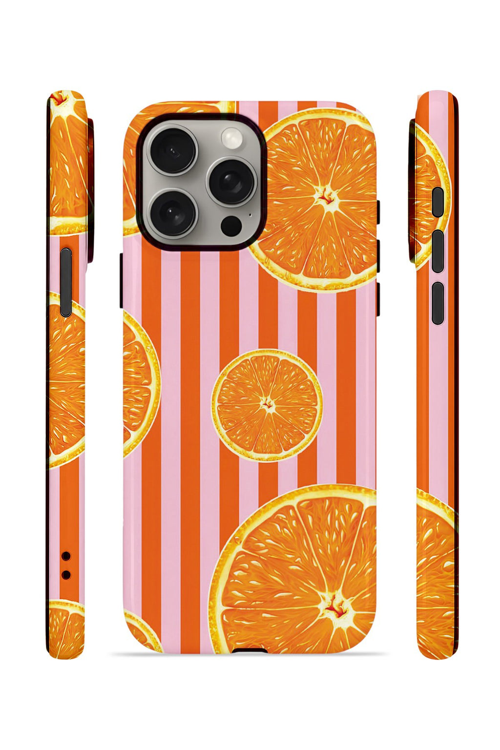 iPhone 15 Pro Max Vorian Çift Katmanlı Kılıf Sunset Orange Grove