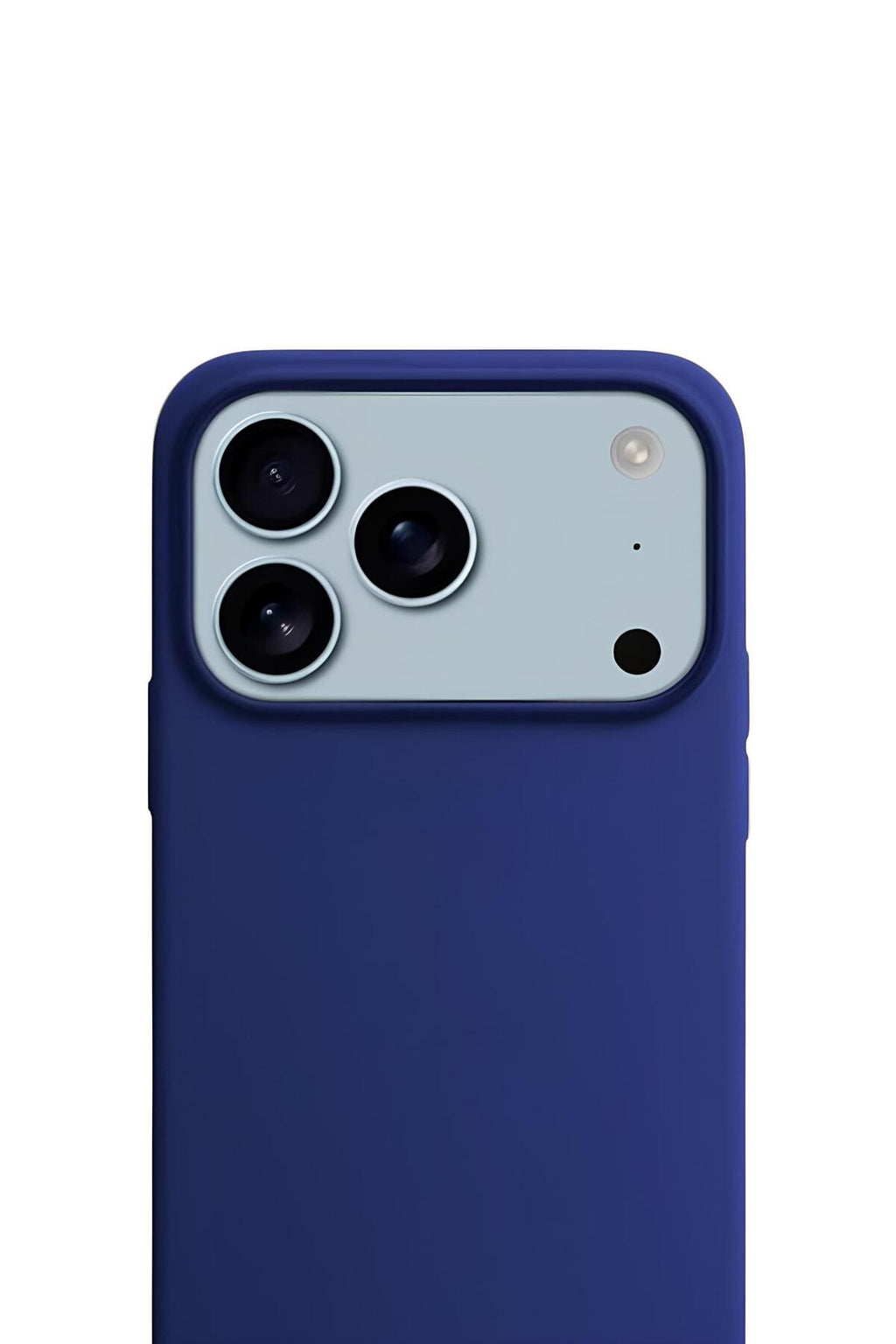 iPhone 17 Pro Max Soft Touch Lansman Silikon Kılıf Gece Mavisi