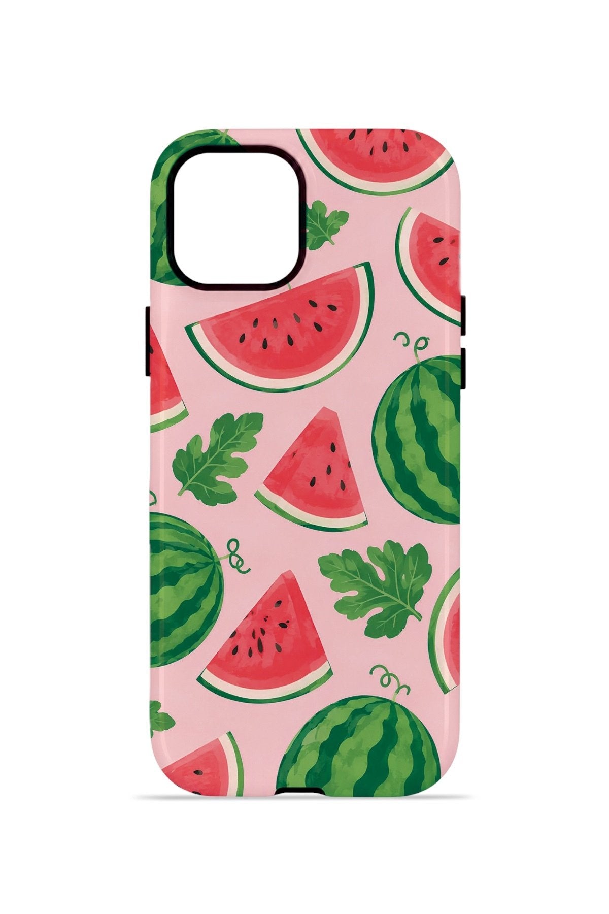 iPhone 13 Vorian Çift Katmanlı Kılıf Watermelon Garden Party