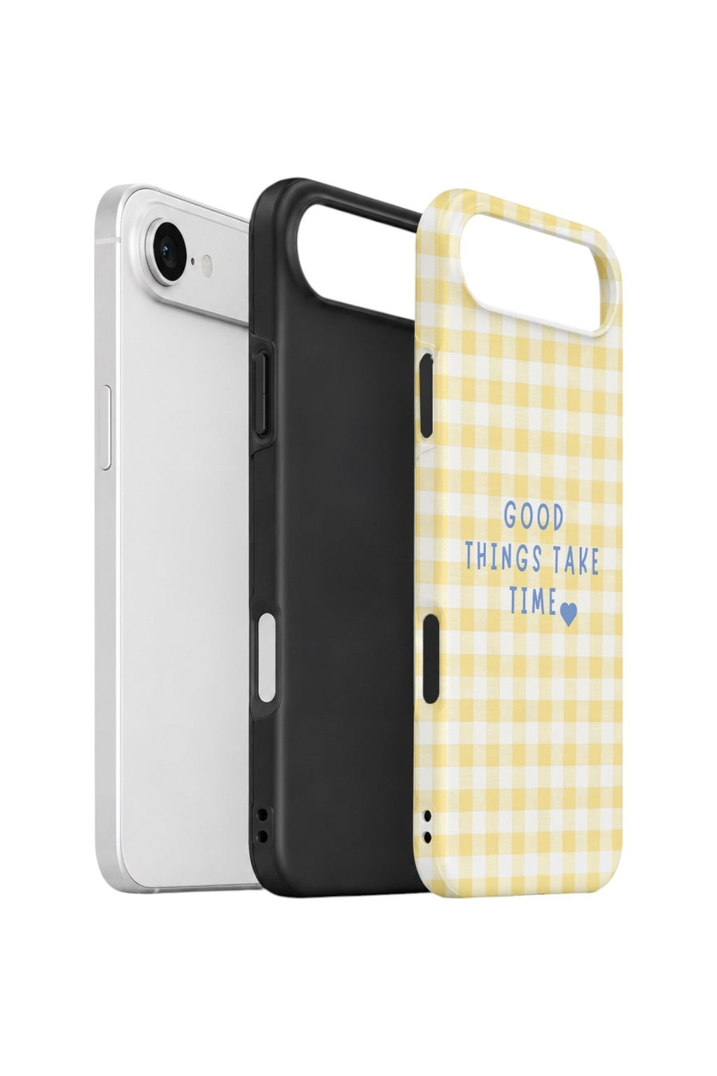 iPhone 17 Air Vorian Çift Katmanlı Kılıf Good Things Gingham