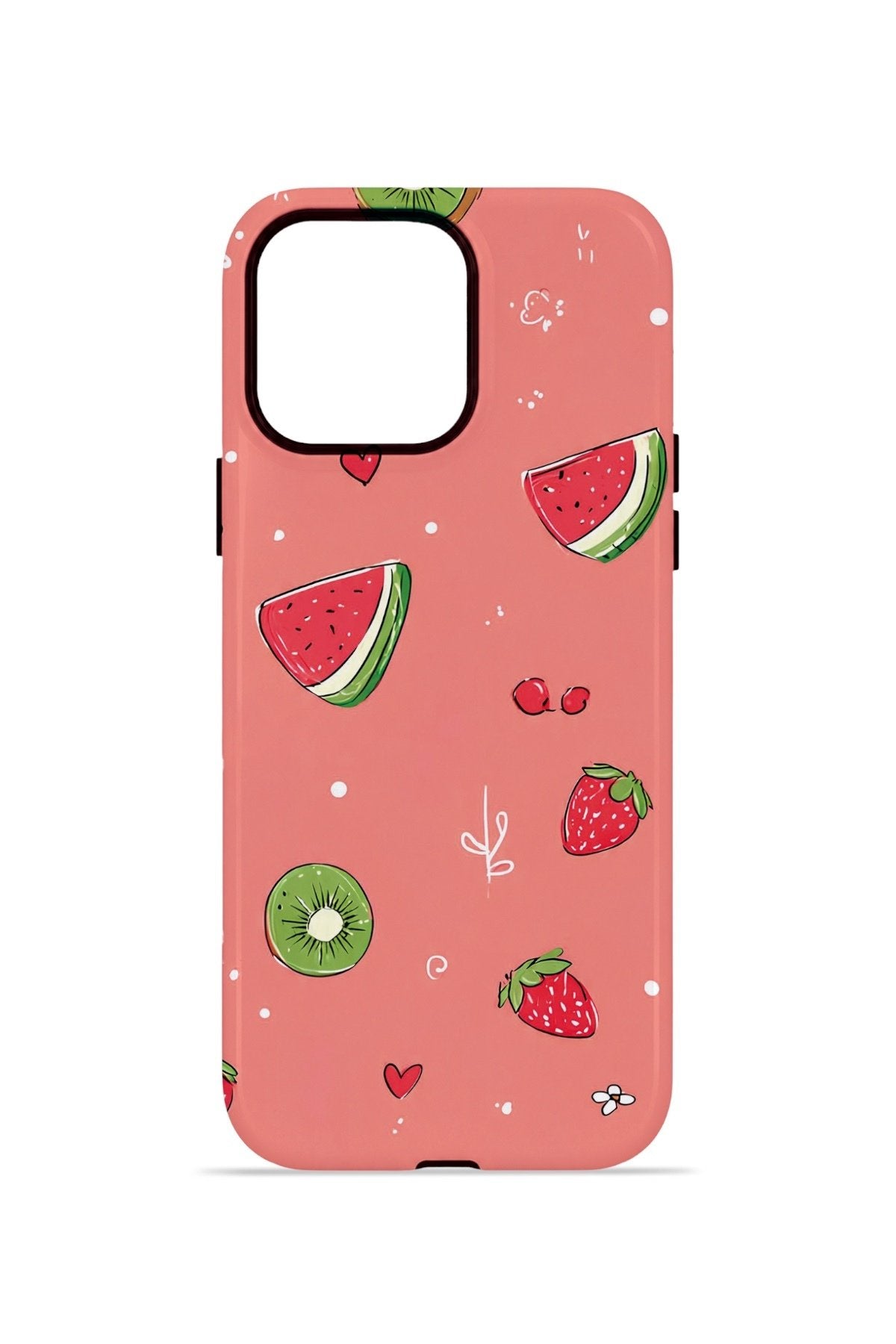 iPhone 13 Pro Vorian Çift Katmanlı Kılıf Summer Fruit Crush