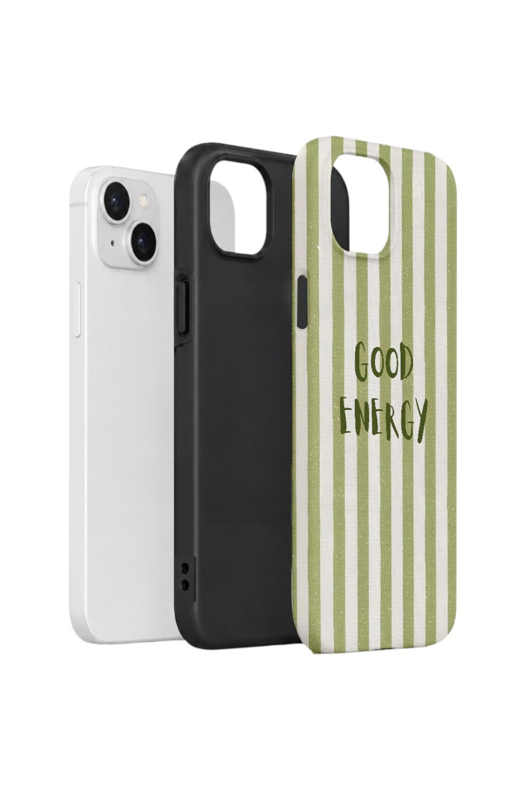iPhone 13 Vorian Çift Katmanlı Kılıf Good Energy Olive