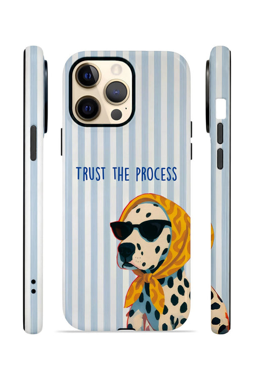 iPhone 12 Pro Vorian Çift Katmanlı Kılıf Trust The Process Dalmatian