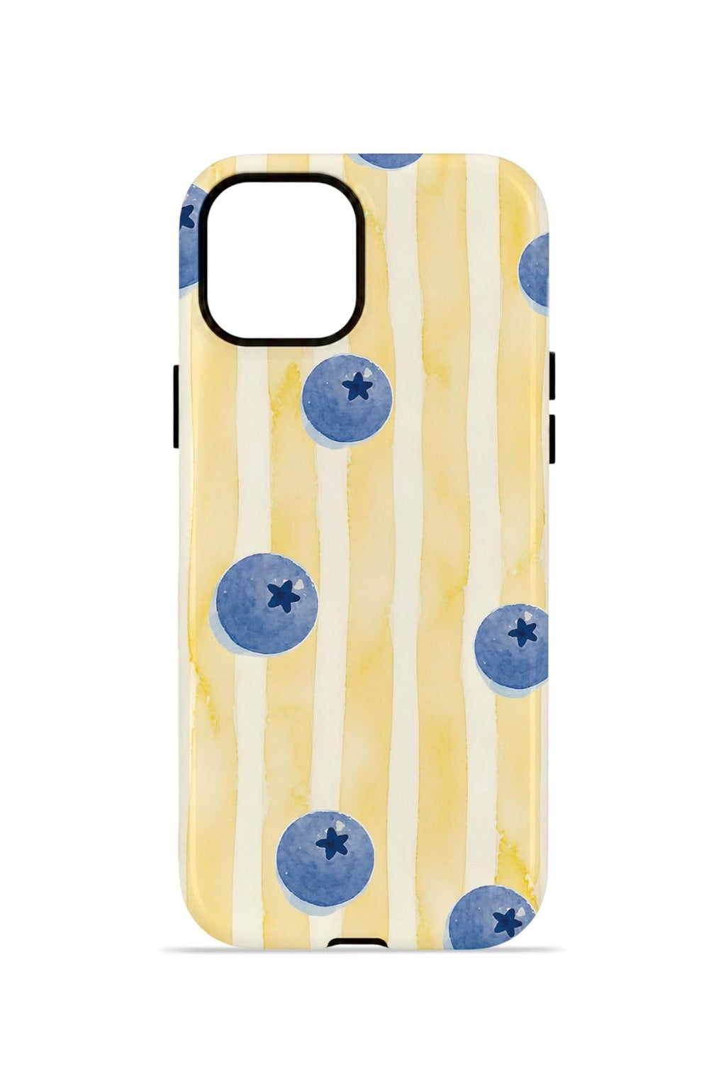 iPhone 14 Plus Vorian Çift Katmanlı Kılıf Blueberry Sun Stripe