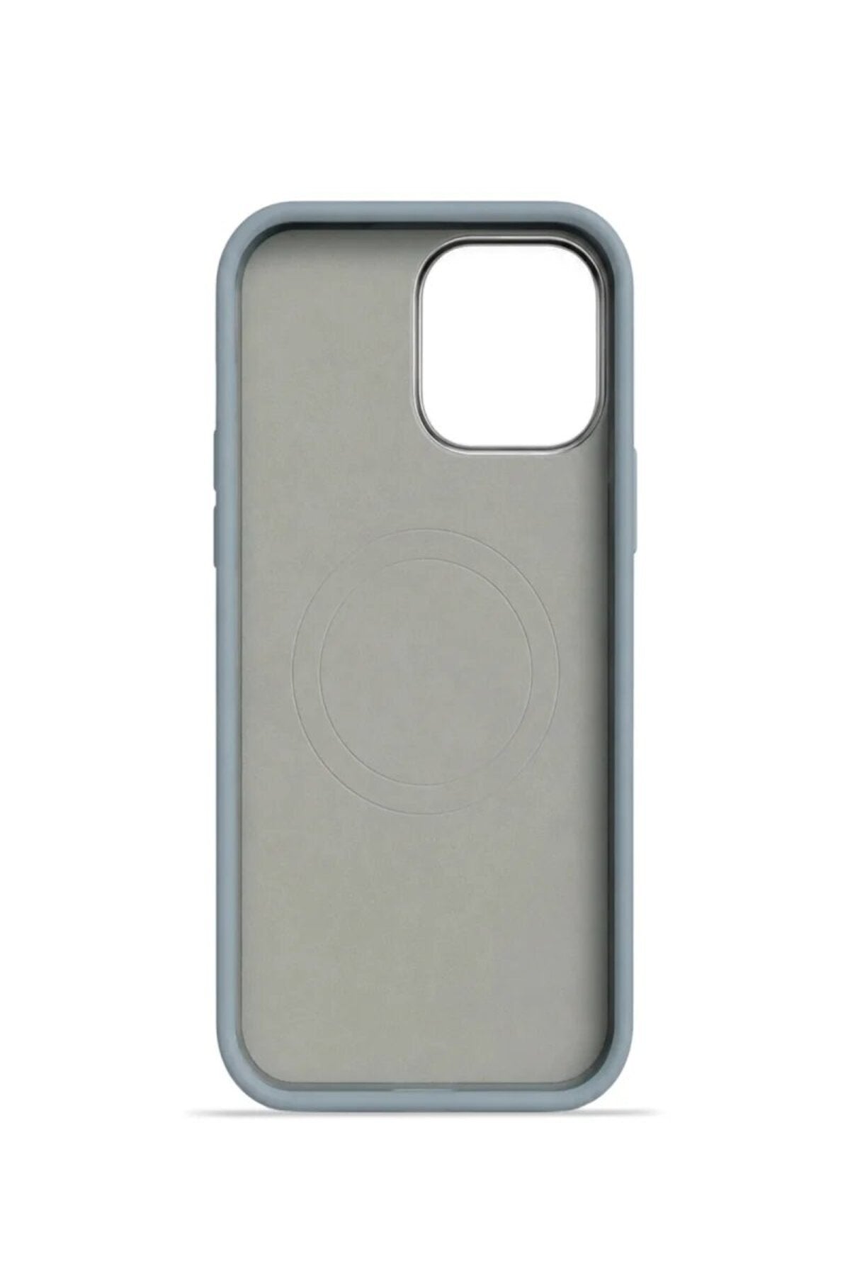 iPhone 14 Pro Max GripStand MagSafe Deri Kılıf Gri