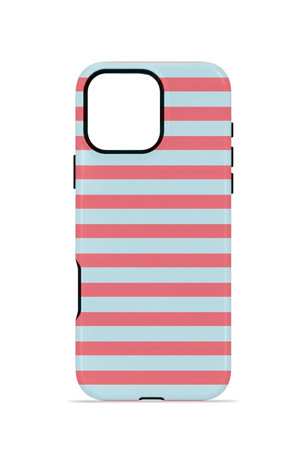 iPhone 16 Pro Max Vorian Çift Katmanlı Kılıf Candy Horizon Stripe