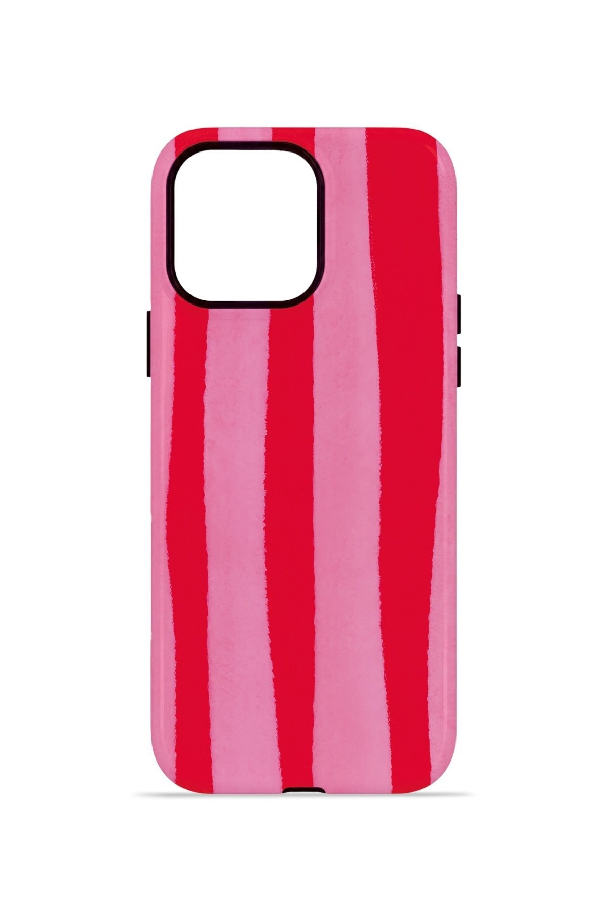 iPhone 12 Pro Max Vorian Çift Katmanlı Kılıf Raspberry Bold Stripe