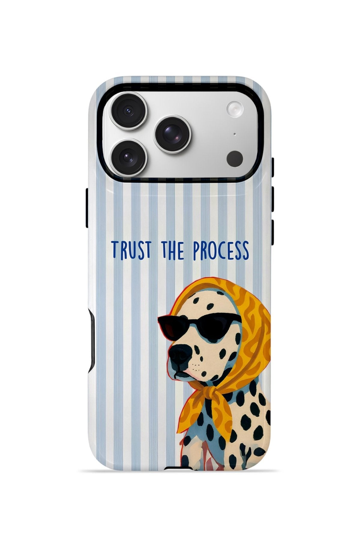iPhone 17 Pro Max Vorian Çift Katmanlı Kılıf Trust The Process Dalmatian