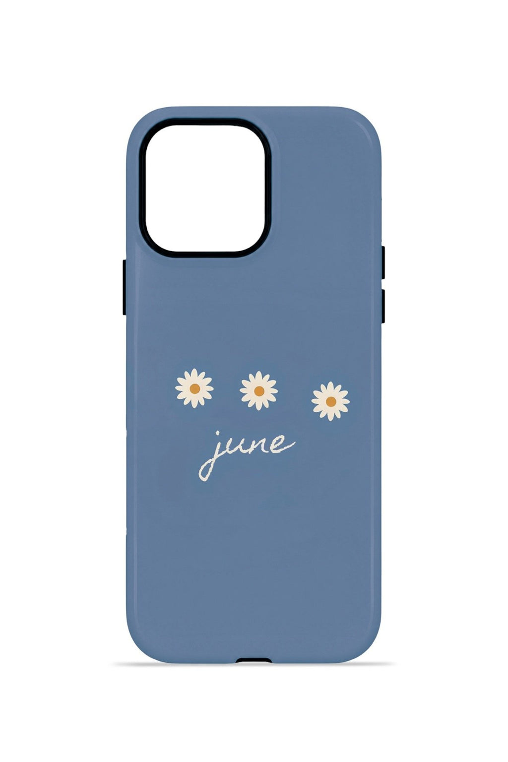 iPhone 12 Pro Vorian Çift Katmanlı Kılıf June Daisy Blue