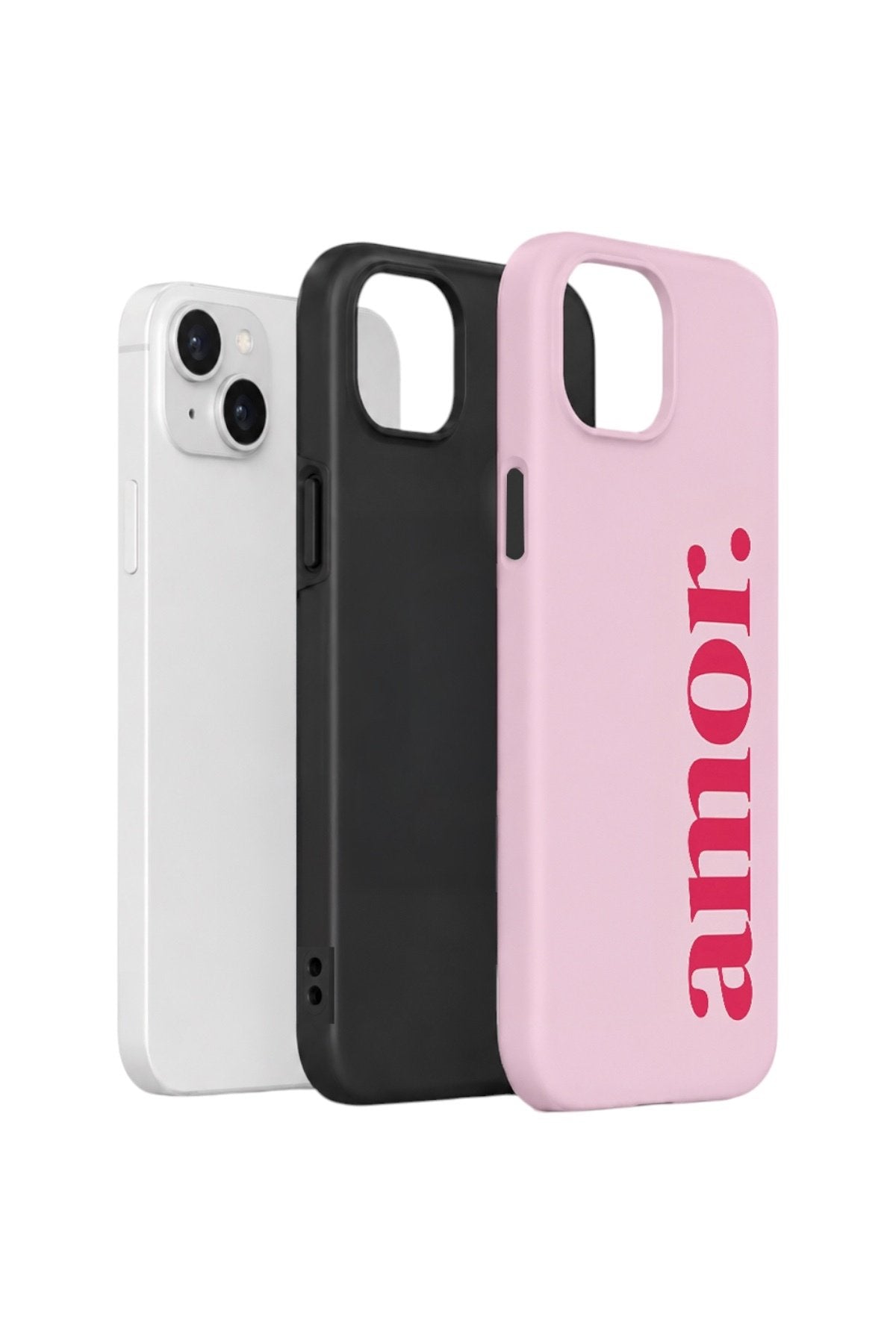 iPhone 14 Plus Vorian Çift Katmanlı Kılıf Amour Pink