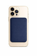 Aurevia Suede Lacivert Magsafe Kartlık