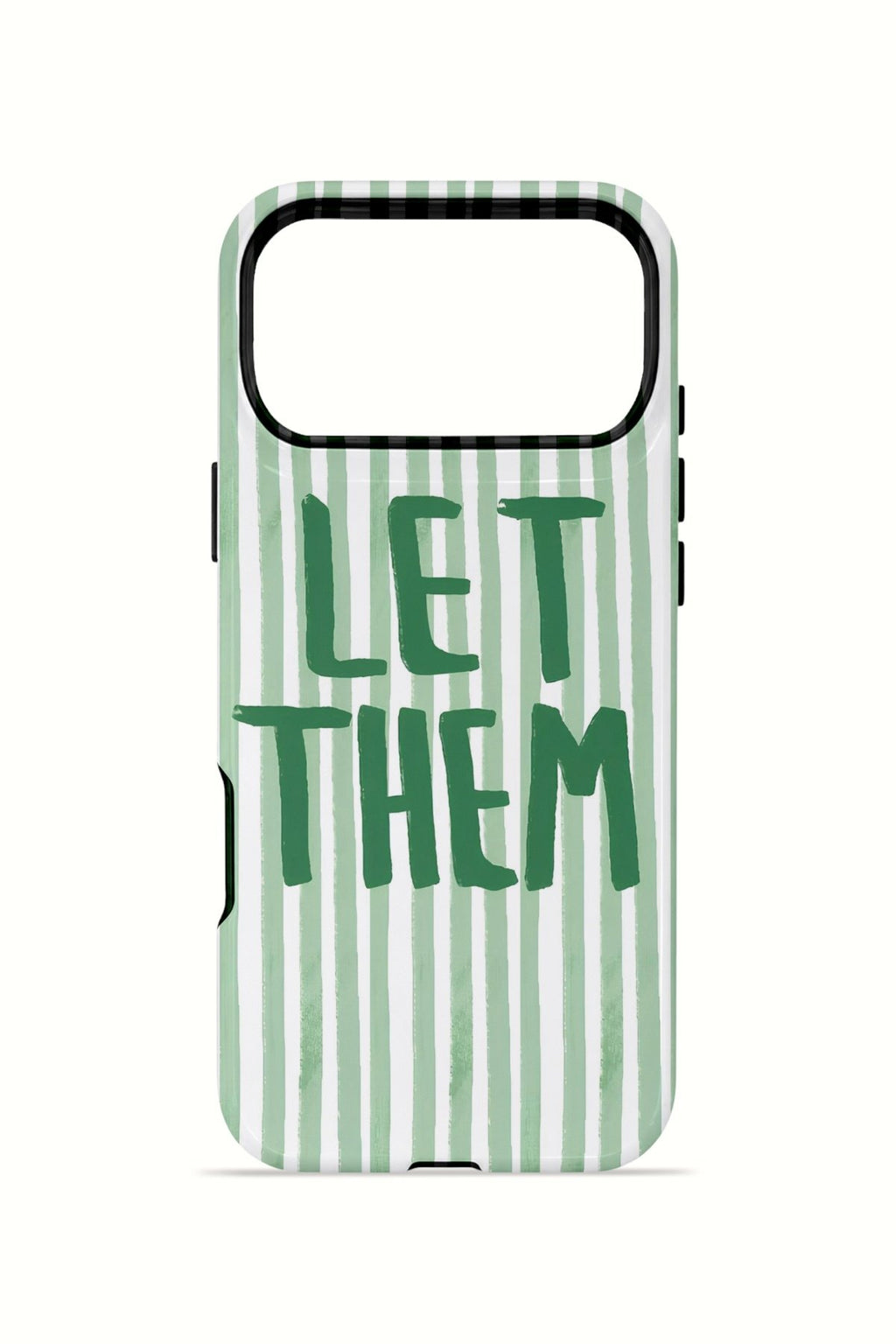 iPhone 17 Pro Max Vorian Çift Katmanlı Kılıf Let Them Green