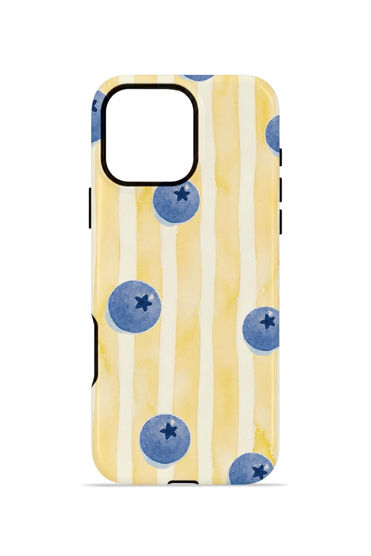 iPhone 16 Pro Vorian Çift Katmanlı MagSafe Kılıf Blueberry Sun Stripe