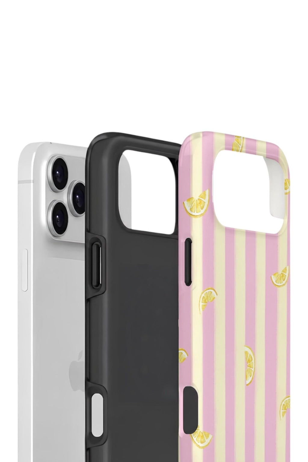 iPhone 17 Pro Max Vorian Çift Katmanlı Kılıf Pink Lemon Parade