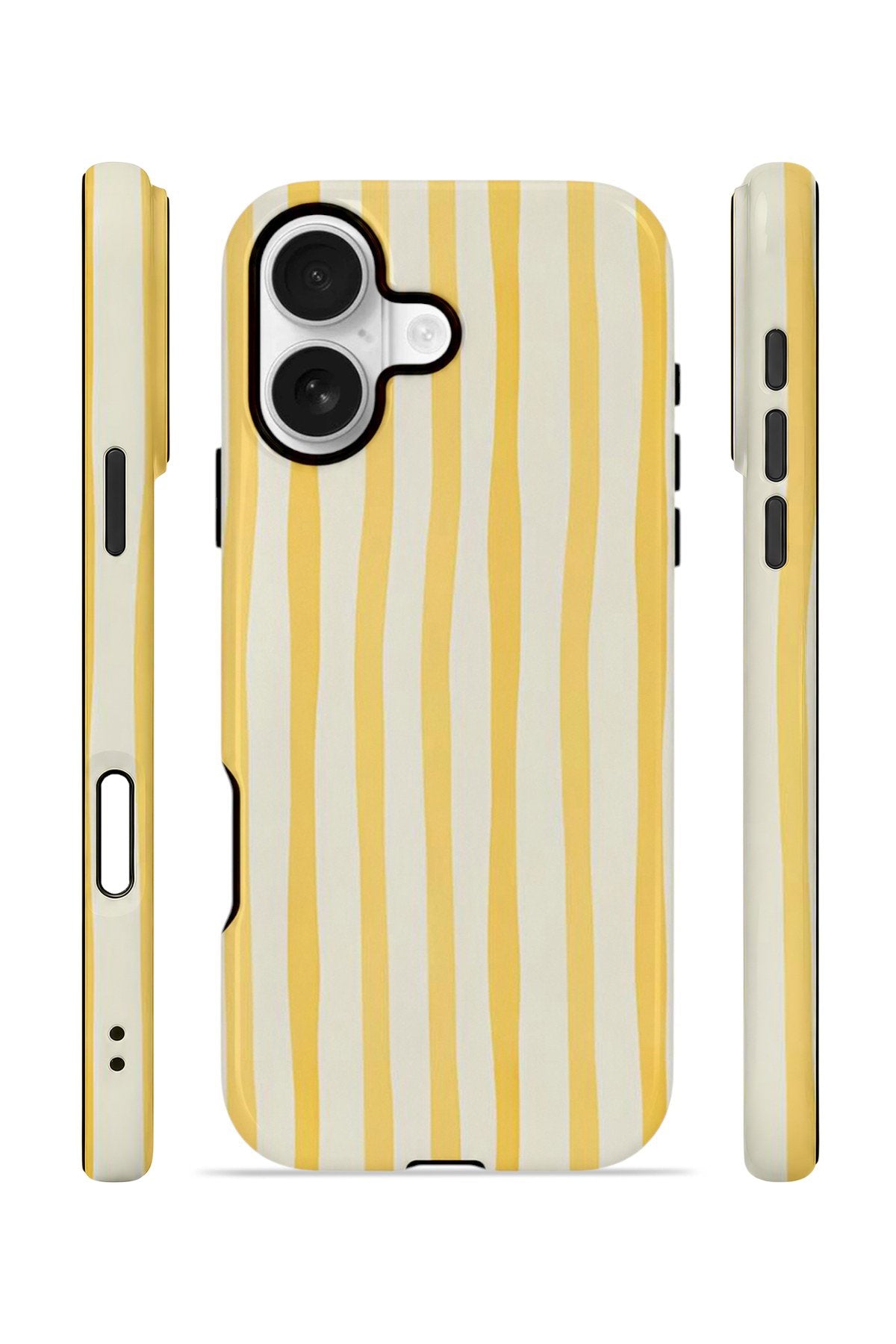 iPhone 16 Vorian Çift Katmanlı Kılıf Buttercream Riviera