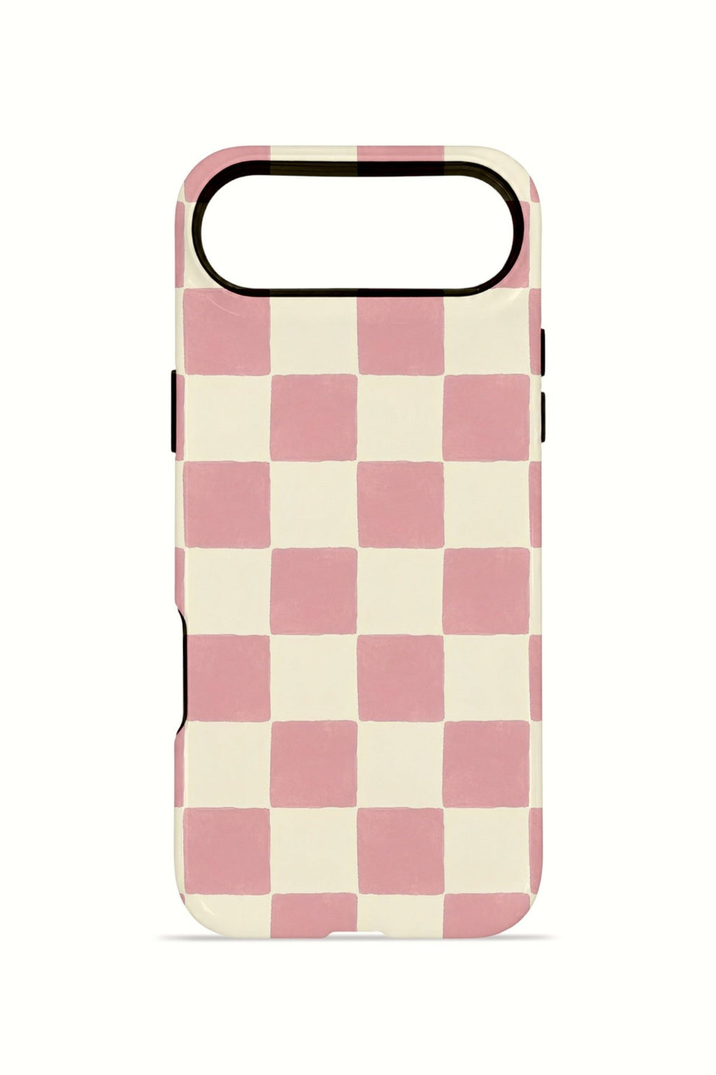 iPhone 17 Air Vorian Çift Katmanlı Kılıf Blush Checker