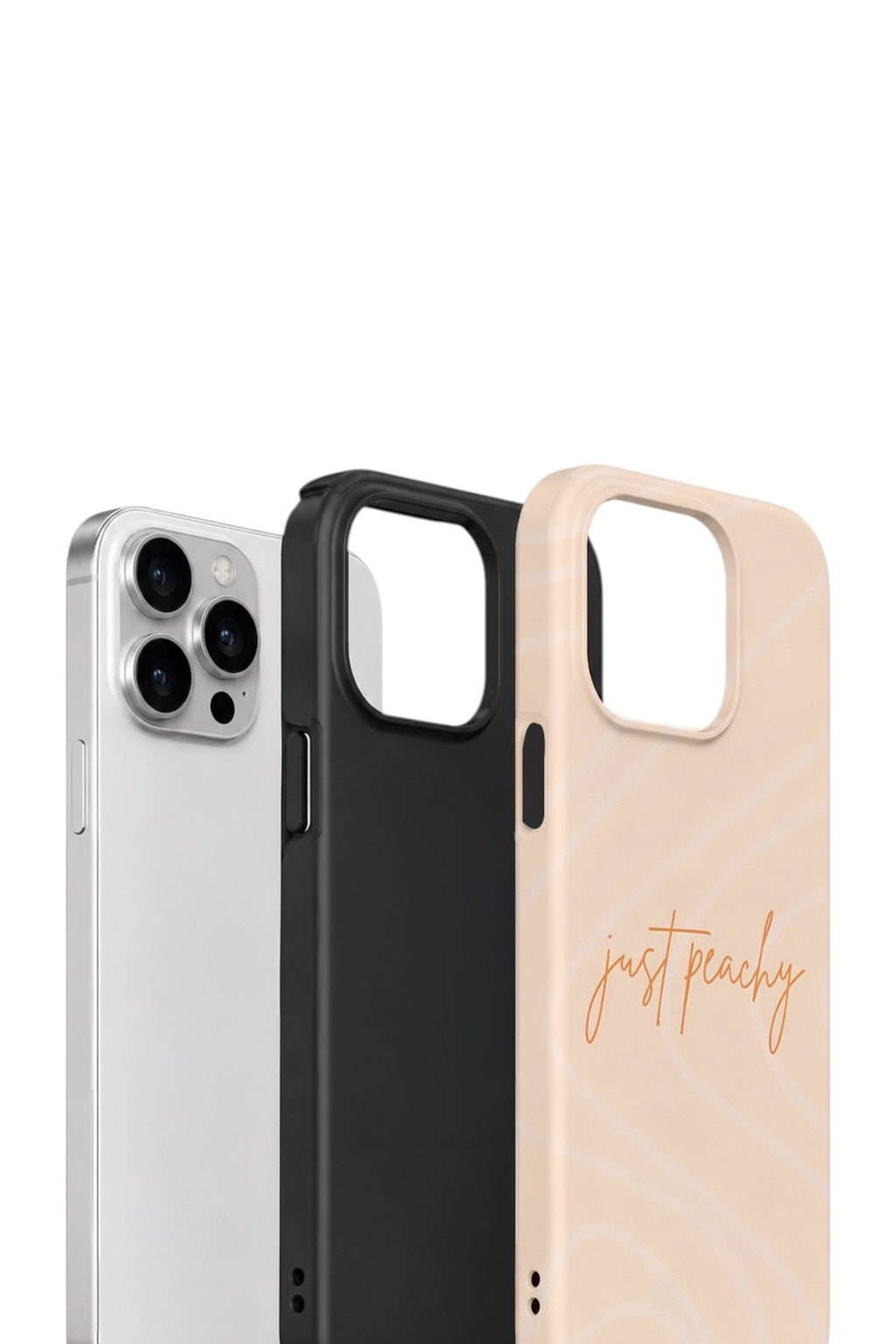iPhone 13 Pro Max Vorian Çift Katmanlı Kılıf Just Peachy