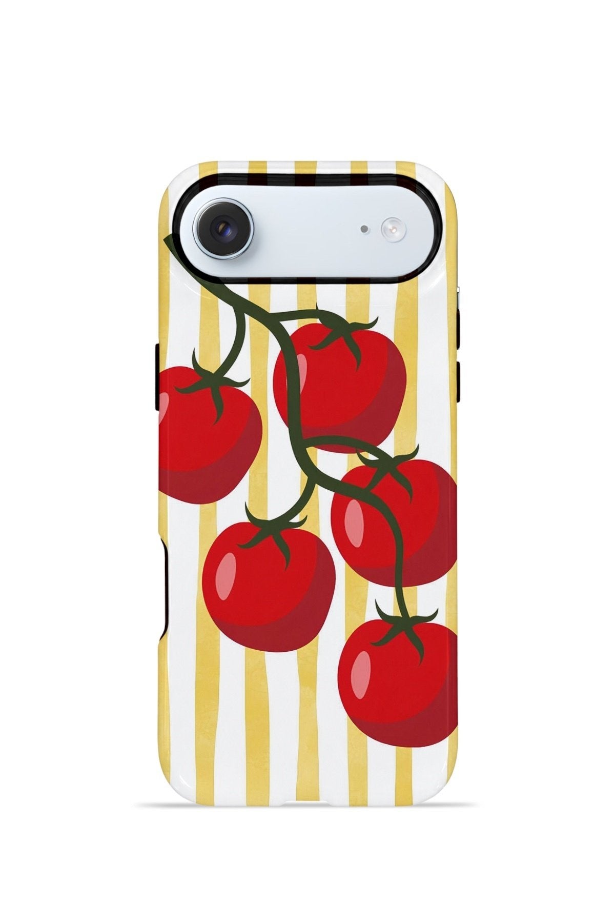 iPhone 17 Air Vorian Çift Katmanlı MagSafe Kılıf Tomato Market Stripe