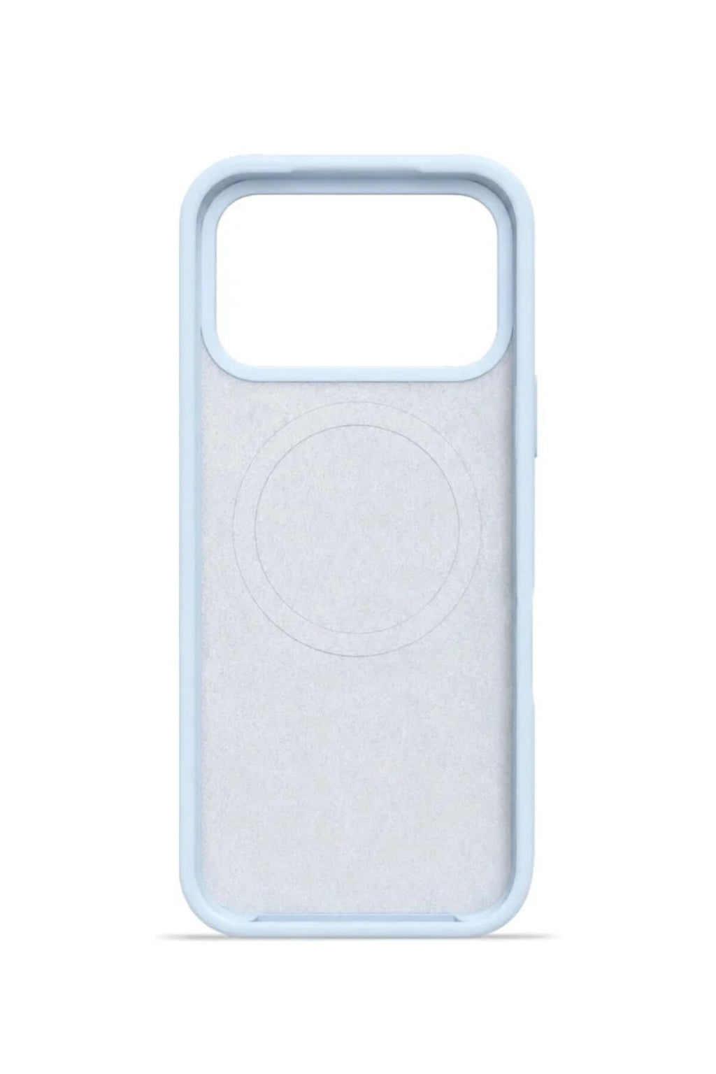 iPhone 17 Pro 6.3" Mag Core Akıllı MagSafe Animasyonlu Silikon Kılıf Açık Mavi