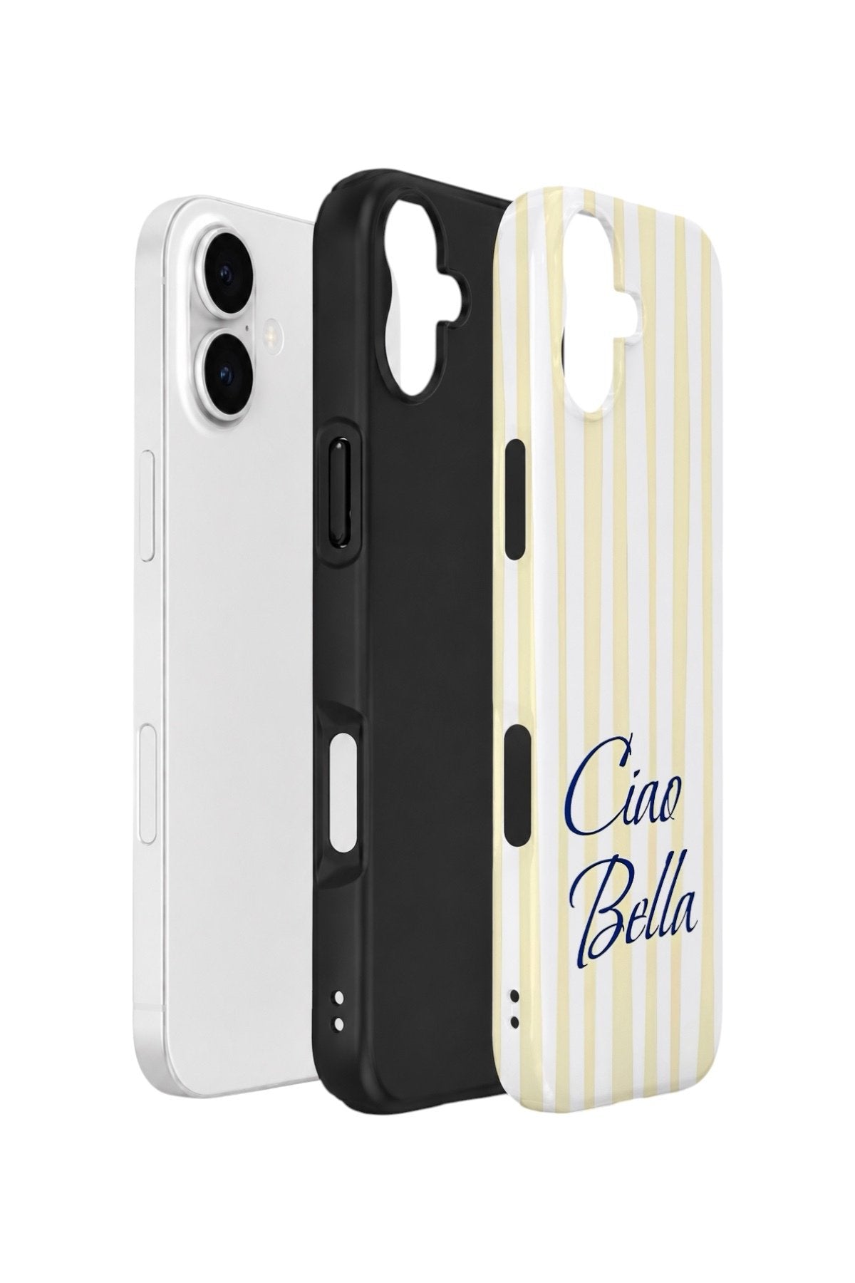 iPhone 17 Vorian Çift Katmanlı Kılıf Ciao Bella Lemon