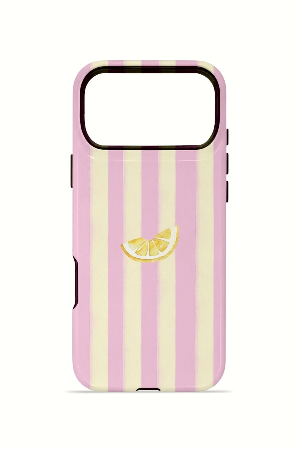 iPhone 17 Pro Max Vorian Çift Katmanlı Kılıf Lemon Charm Pink