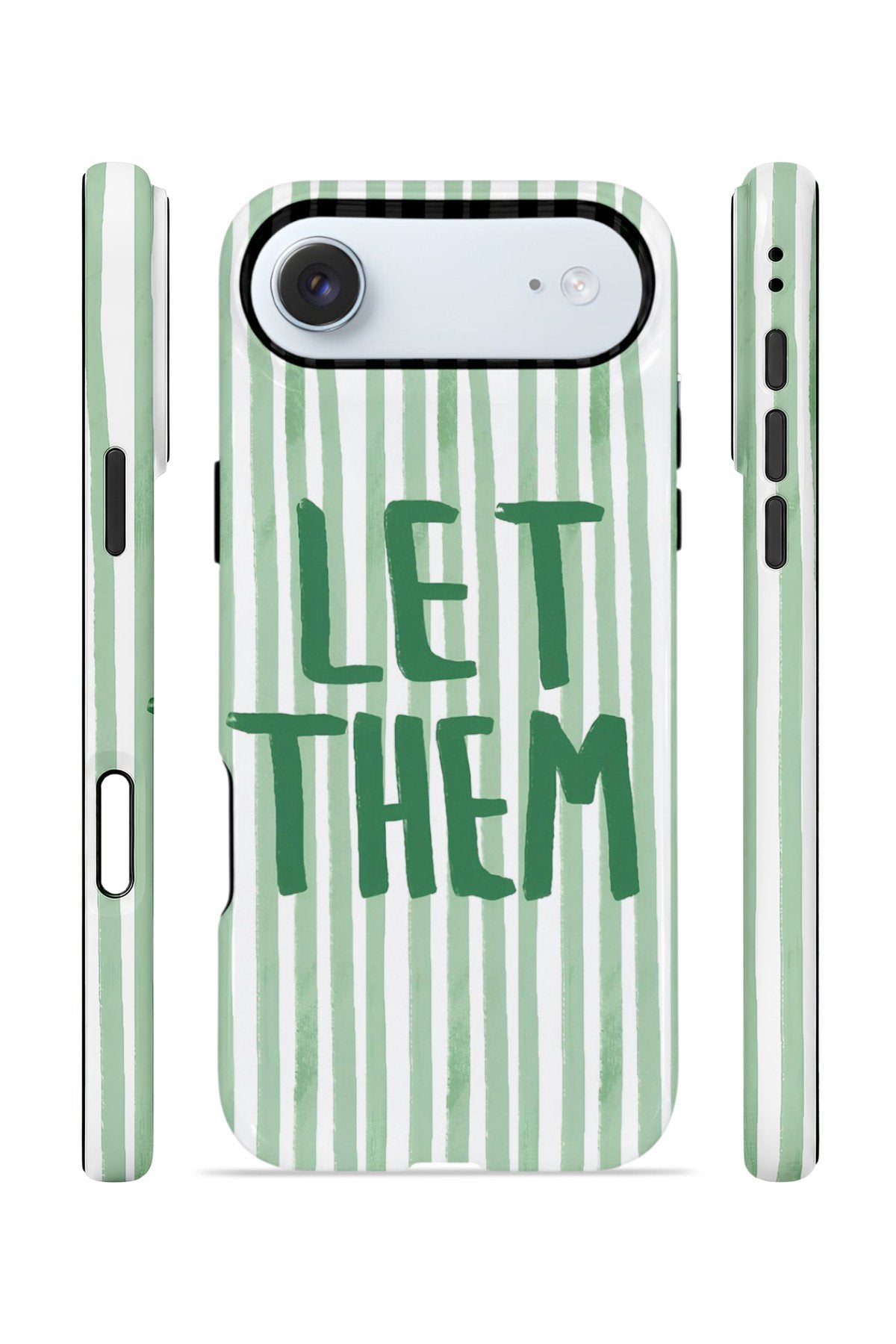 iPhone 17 Air Vorian Çift Katmanlı Kılıf Let Them Green