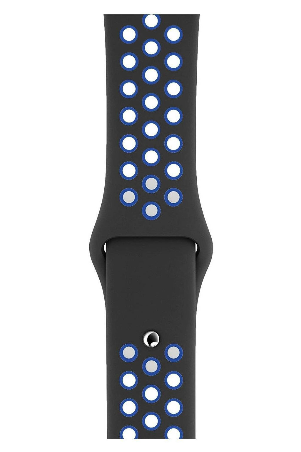 A pple Watch Series 3 42 MM Fileli Kordon Siyah-Lacivert