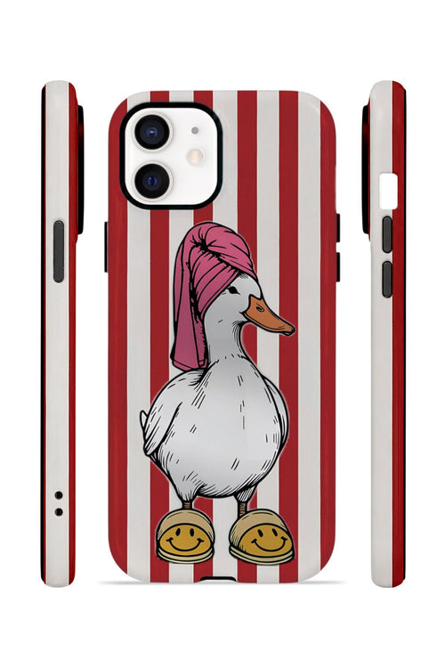 iPhone 11 Vorian Çift Katmanlı MagSafe Kılıf Duchess Duck