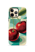 iPhone 12 Pro Max Vorian Çift Katmanlı MagSafe Kılıf Retro Cherry Pop