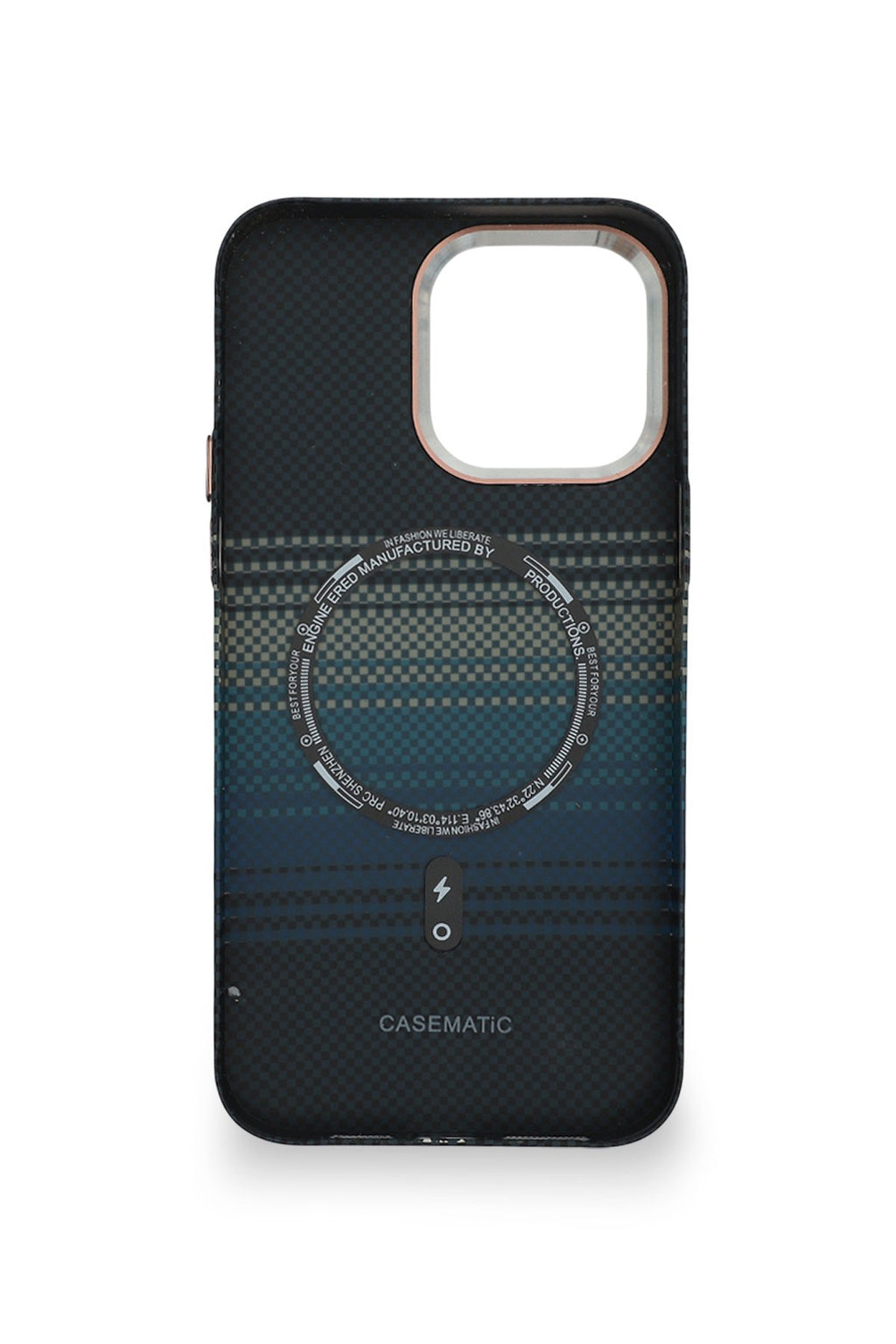 NeoWoven Case iPhone 16 Pro Max Derin Mavi Akım