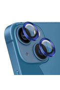 iPhone 15 6.1'' Metal Kamera Koruyucu Lens Lacivert