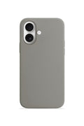 iPhone 17 Soft Touch Lansman Silikon Kılıf Gri