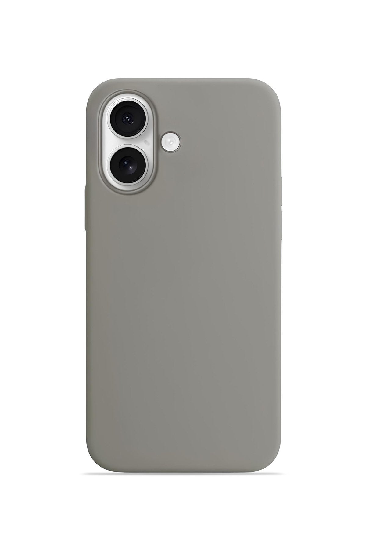 iPhone 17 Soft Touch Lansman Silikon Kılıf Gri